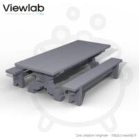 Les Tables de Mess & leurs Bancs